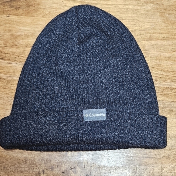 Columbia Hat Beanie Gray One Size - Picture 1 of 5